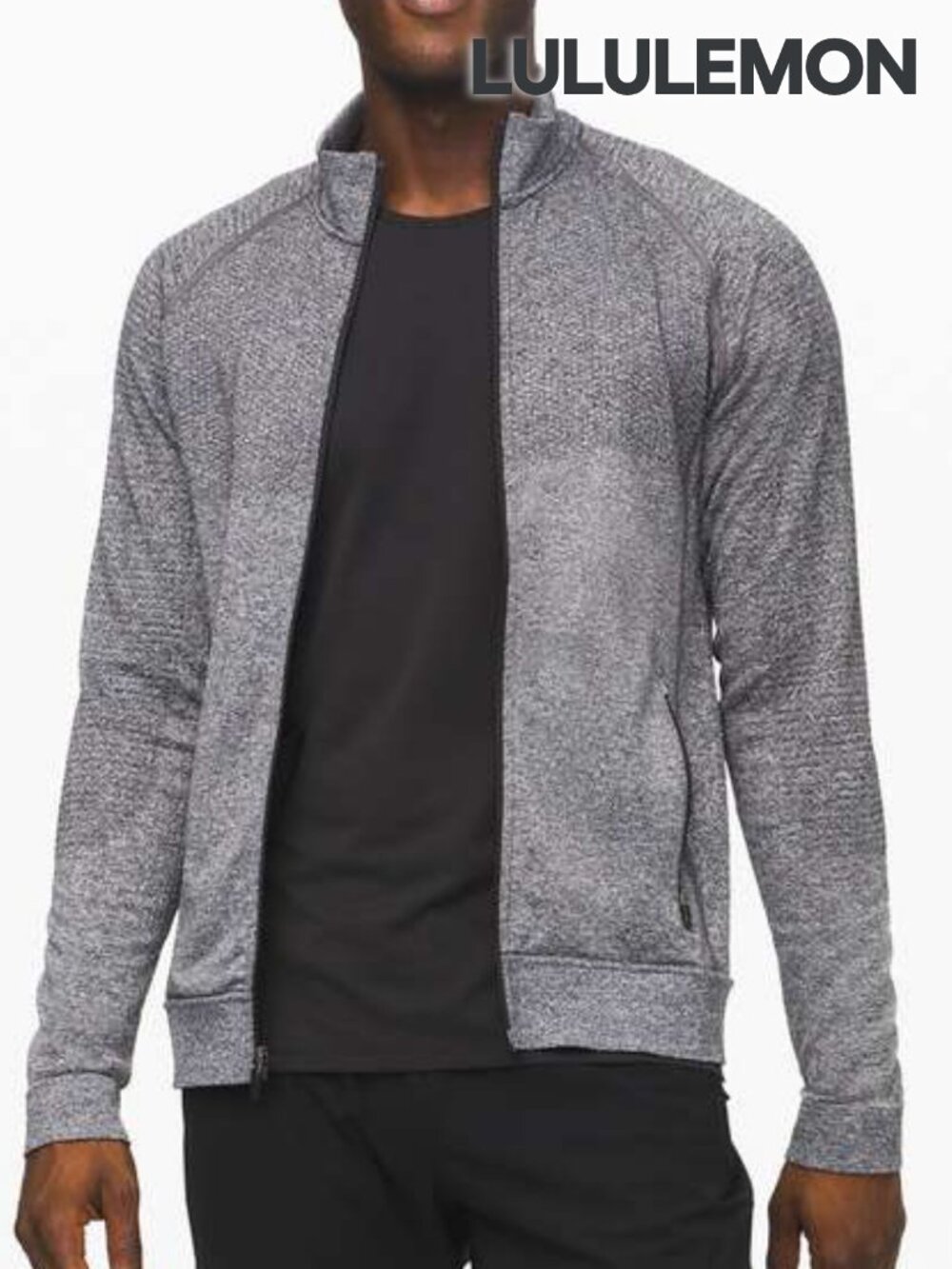 LULULEMON Men's Engineered Warmth Jacket in Vapor/Gull Grey/Black - XL - Picture 1 of 15